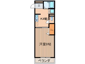 間取図 ﾊｲﾏｰﾄさつき