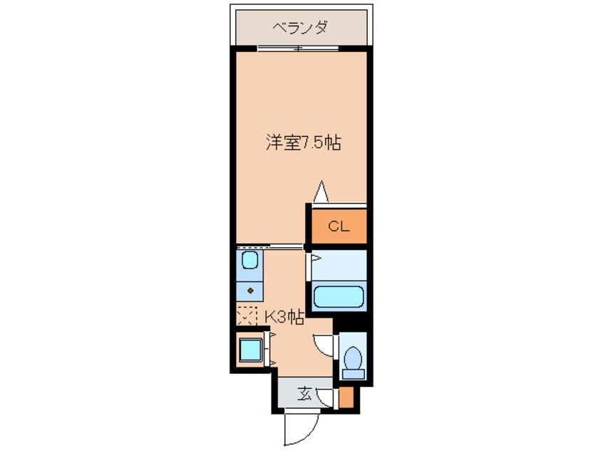 間取図 ﾊｲﾏｰﾄさつき