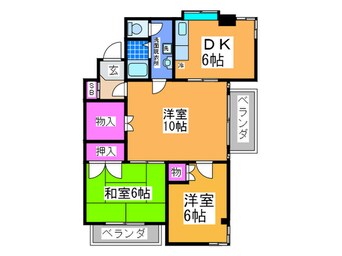 間取図 レジデンス春日井