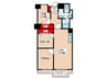 茨木グランドハイツ（317） 3LDKの間取り