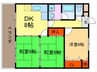 ＪＯ・ロワイヤル 3DKの間取り