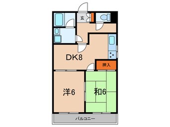 間取図 メインステージ深江北町