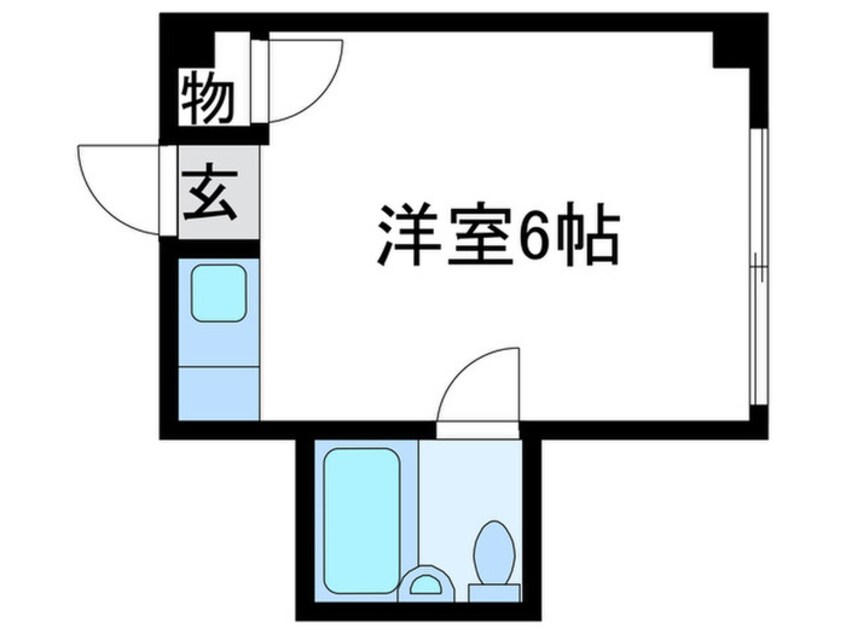 間取図 サンセット藤