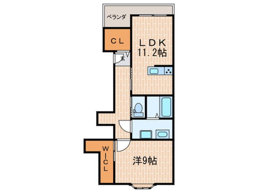 間取図 箱田マンション