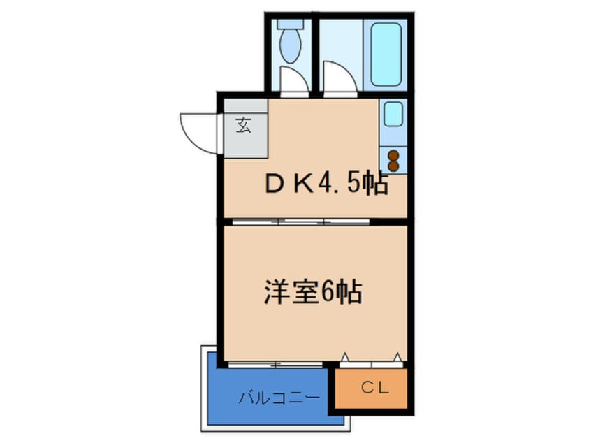 間取図 ロイヤル西梅田