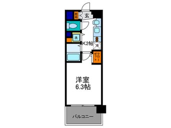 間取図 プレサンス京都修学院(210)