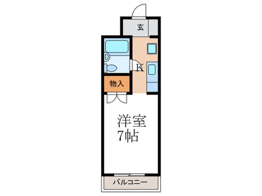 間取図 クリオにしぐち