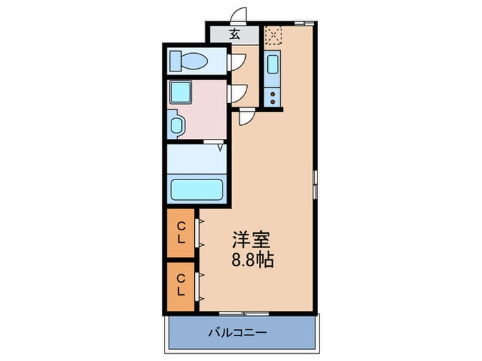 間取り図 ジュネス姫里Ⅰ