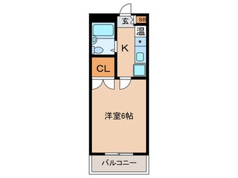 間取図 イーストドミトリーⅠ