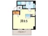 Ｖｉｌｌａ　Ｒｉｘ 1Rの間取り