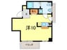 Ｖｉｌｌａ　Ｒｉｘ 1Rの間取り