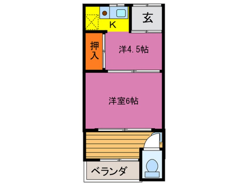 間取図 枚岡東住宅