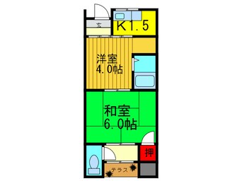 間取図 枚岡東住宅