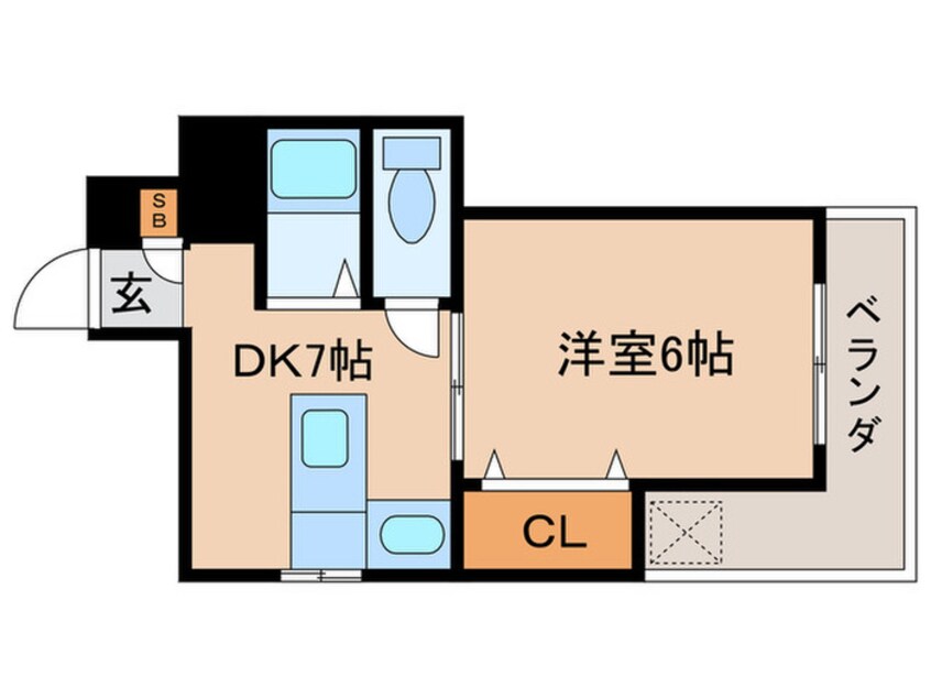 間取図 コ－ポサン