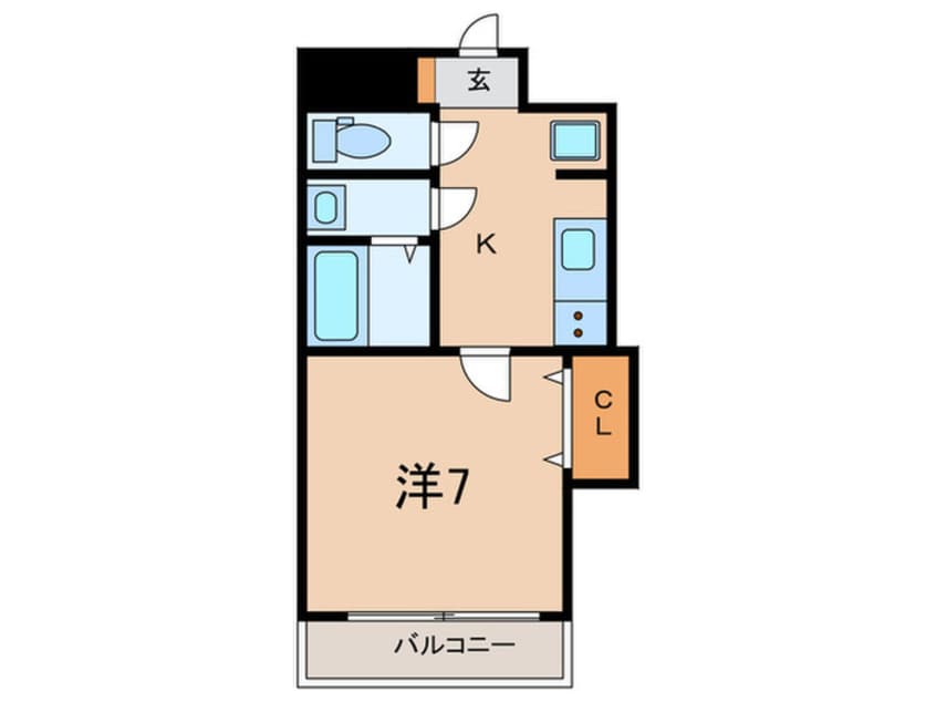 間取図 Ｌｕｘｅ芦屋南