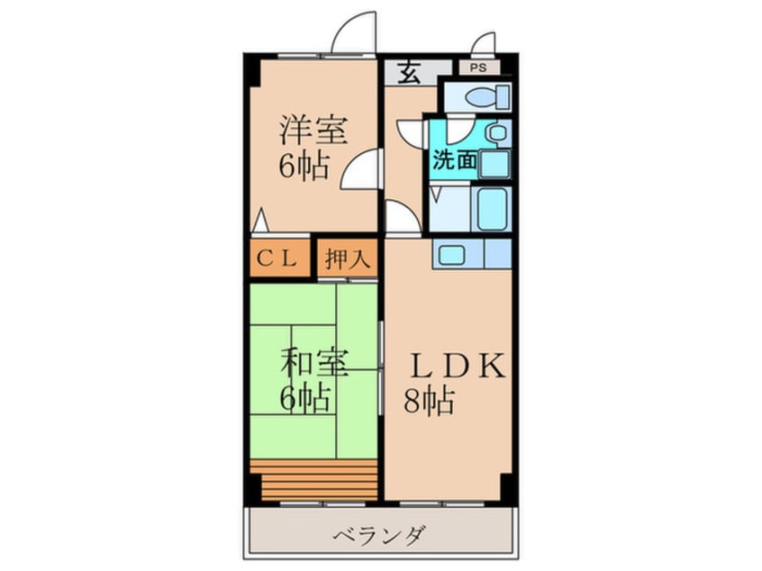 間取図 東淡路豊源ビル