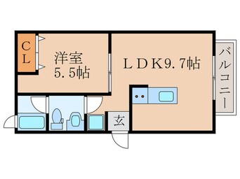 間取図 ピア・プリマ貴船館