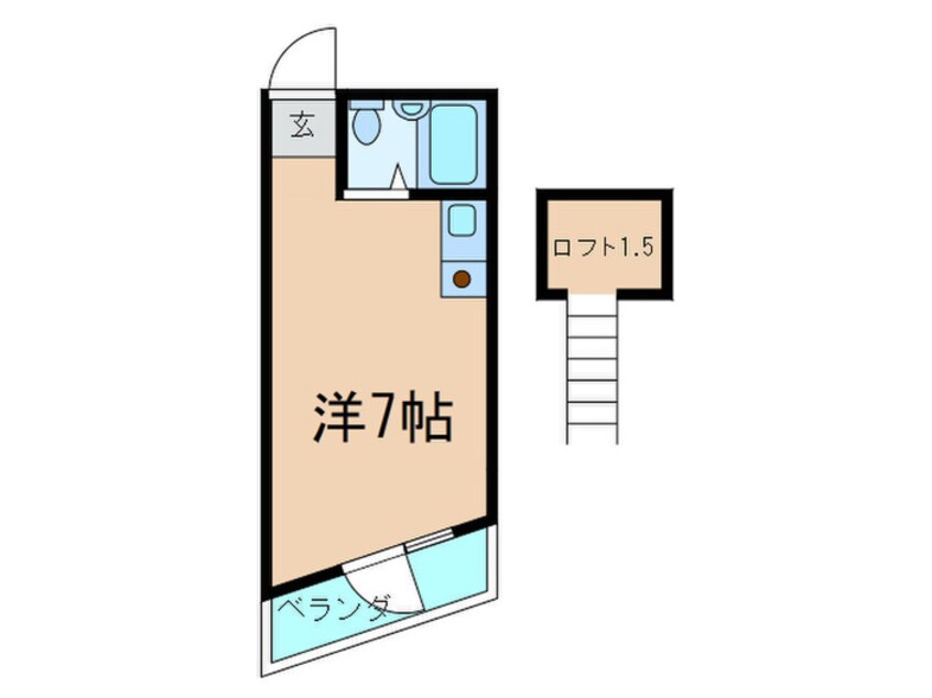 間取図 サンパレス２１門戸