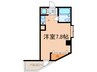 ベルビューレ江坂弐番館 1Rの間取り