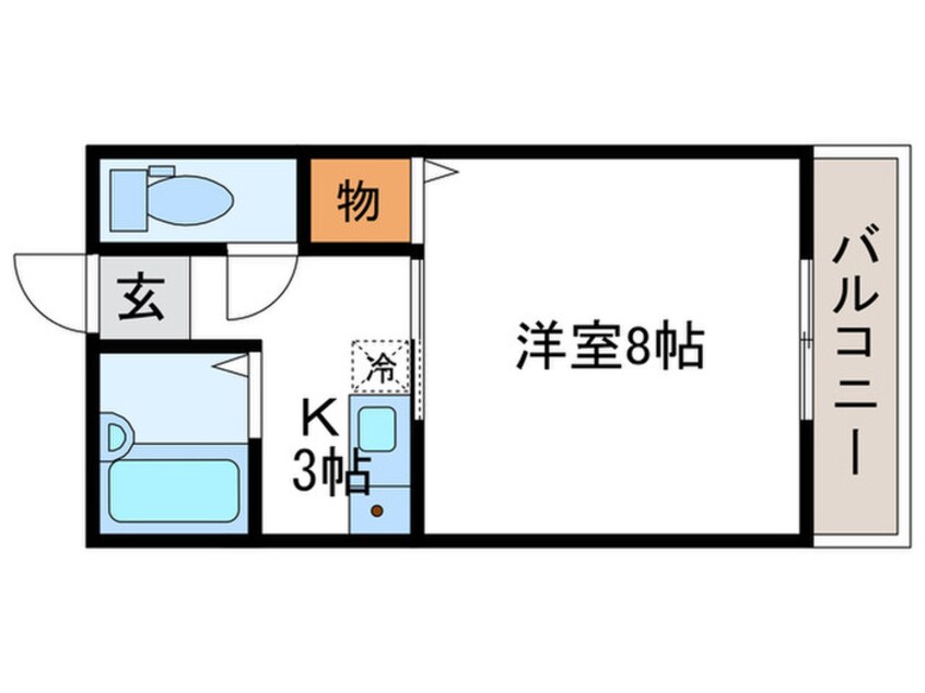 間取図 桂東ビル