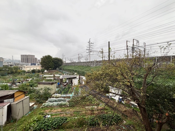 室内からの展望 マンション都松