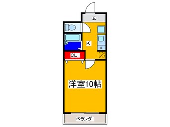 間取図 コーポ大美野