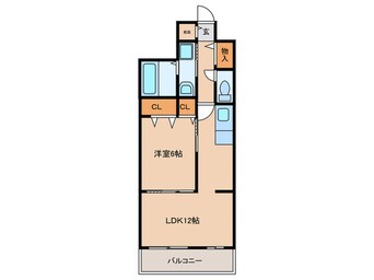 間取図 パインオ－ク　C