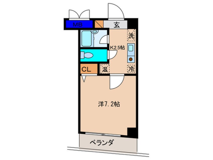 間取図 ヴィラさわだ