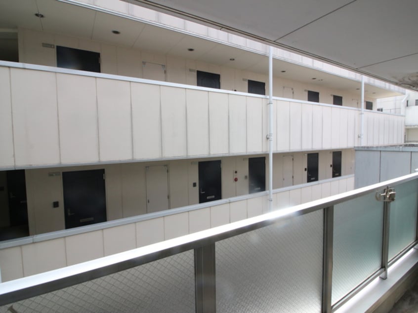 室内からの展望 牧ビル