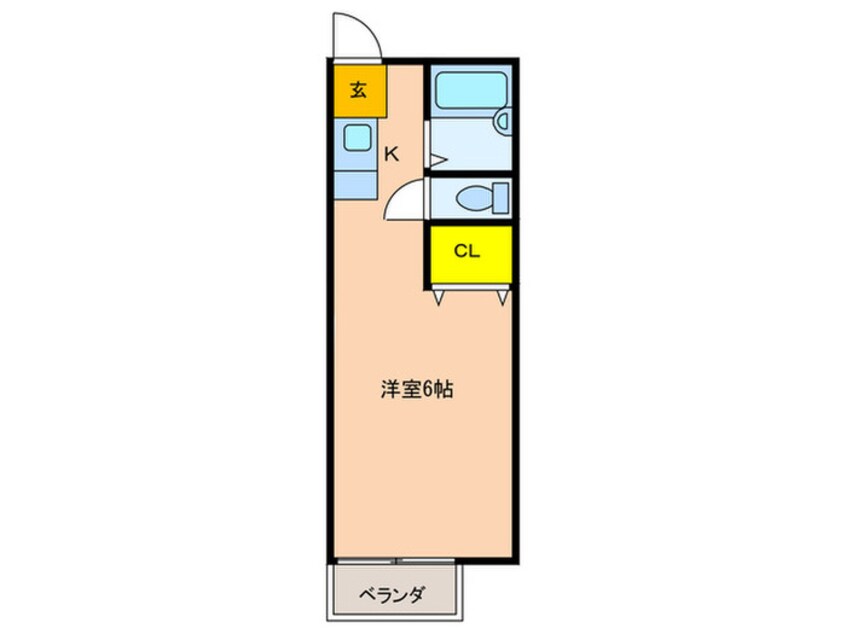 間取図 サンシティ満月