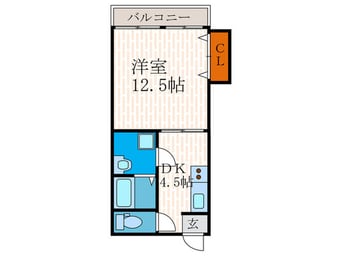 間取図 ＭＯグロ－リ－エイトⅡ