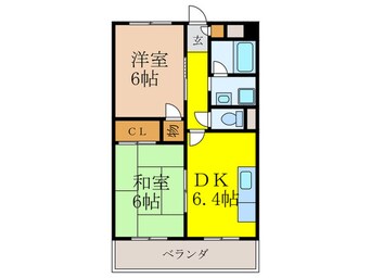 間取図 中井ハイツ