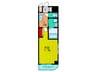 Ms‘　palazzO　JOTO 1Kの間取り