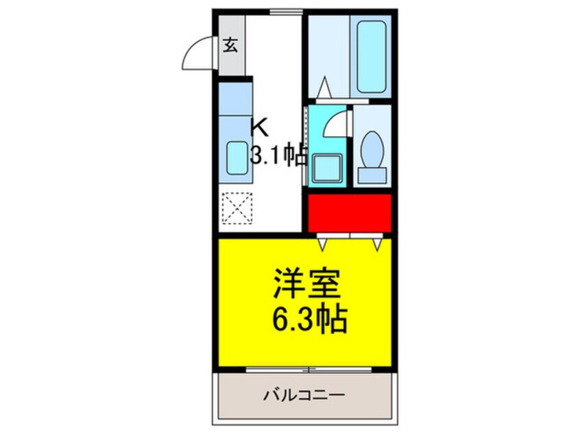 間取図 れんげハイツ
