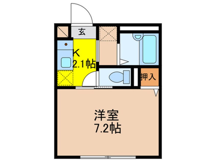 間取図 れんげハイツ