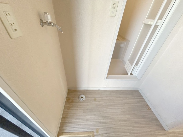 洗濯機置場 れんげハイツ