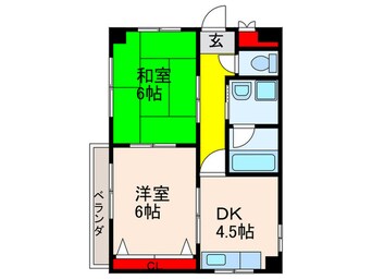 間取図 サンヴィラ上之宮