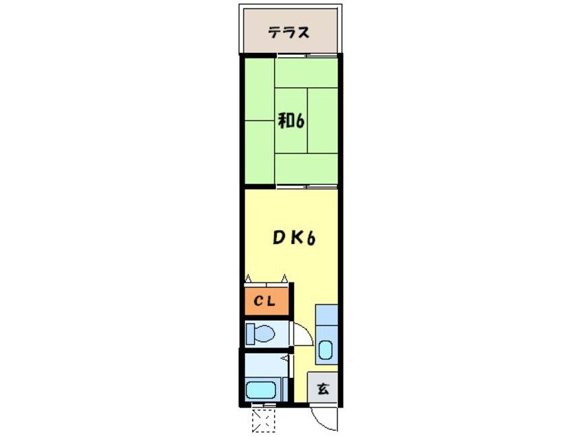 間取図 内山ハイツ