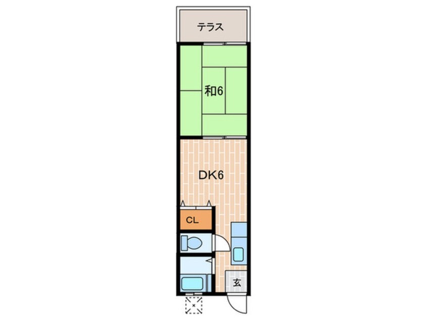 間取図 内山ハイツ