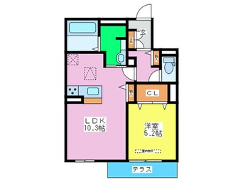 間取図 セジュールがもよん