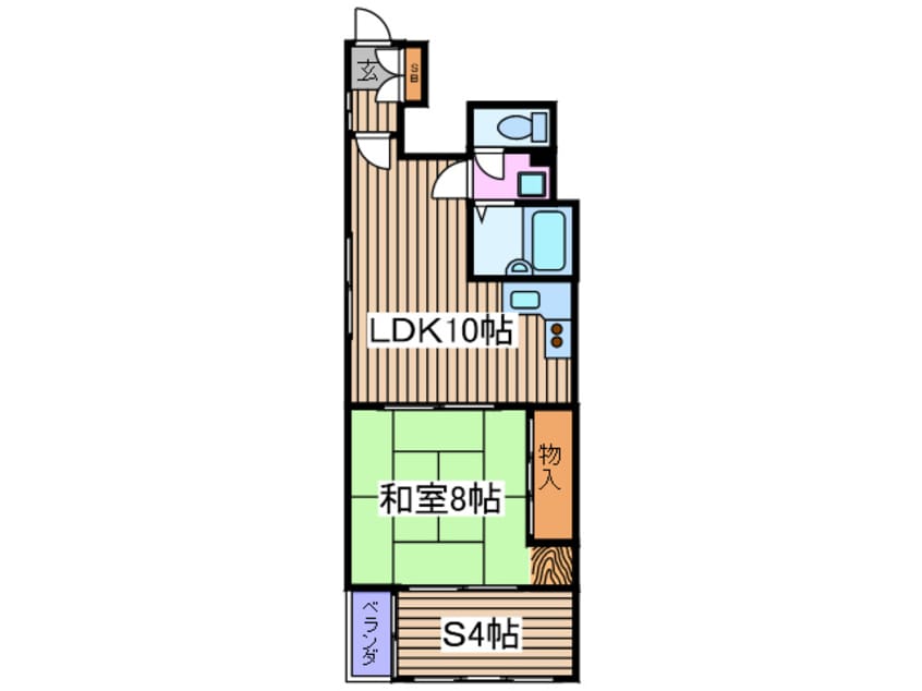 間取図 グランドール80