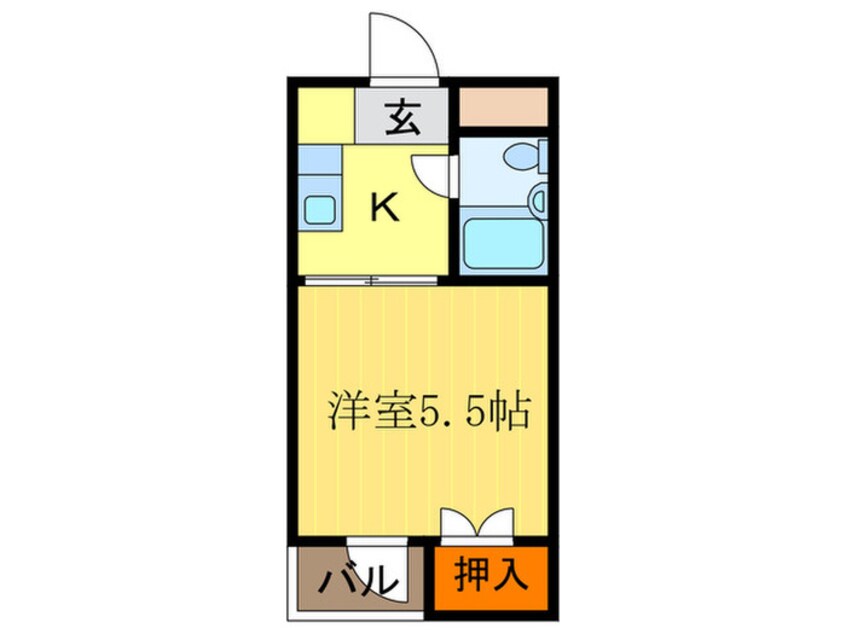 間取図 ヤングビレッジきりしま