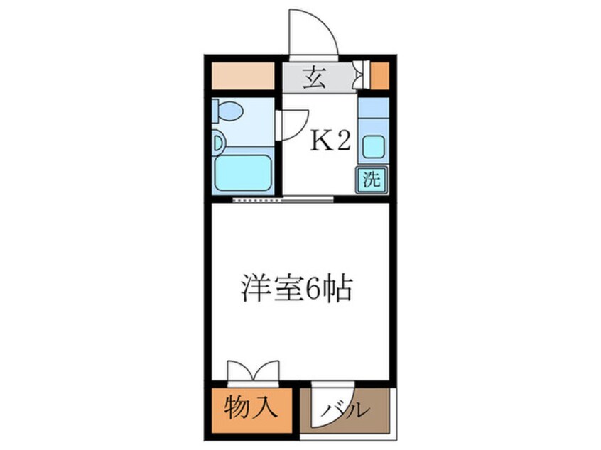 間取図 ヤングビレッジきりしま