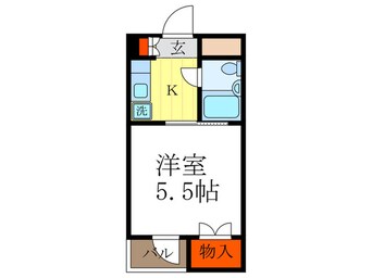 間取図 ヤングビレッジきりしま