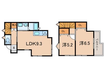 間取図 パークノース