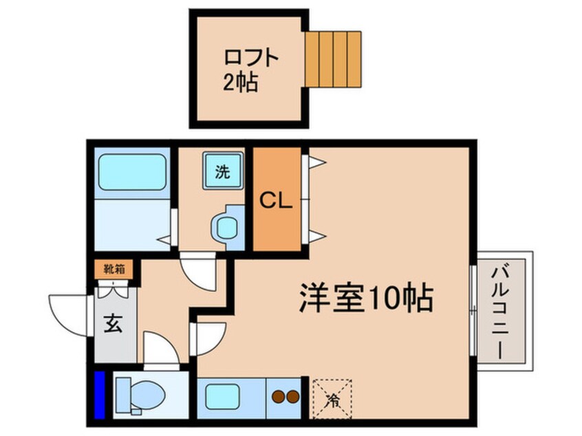 間取図 リヴェ－ルＳＥＴＡ