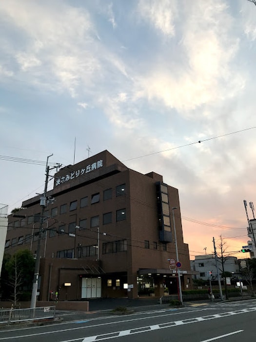 茨木みどりヶ丘病院(病院)まで400m オルタンシアキューブ