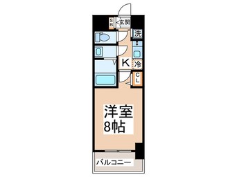 間取図 ディクス福島レジデンス(1203)