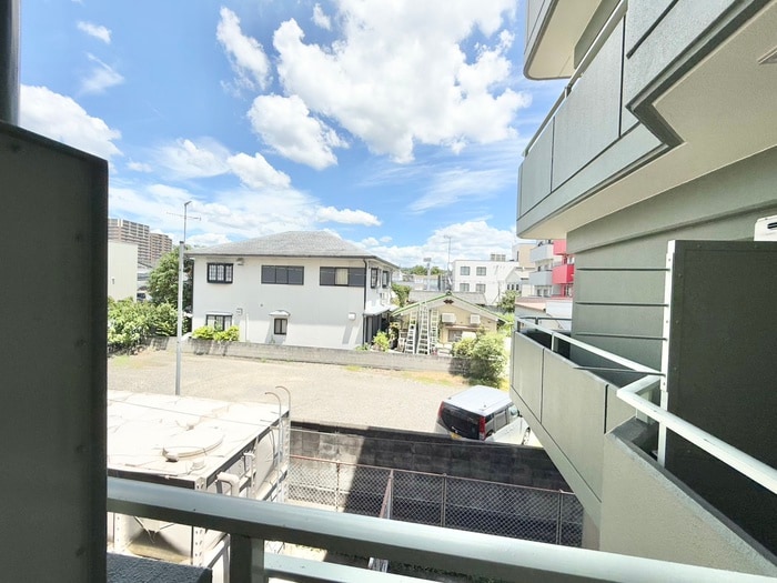 室内からの展望 寺田ガ－デンハイツ２番館