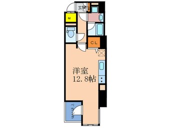間取図 エトワール北新地